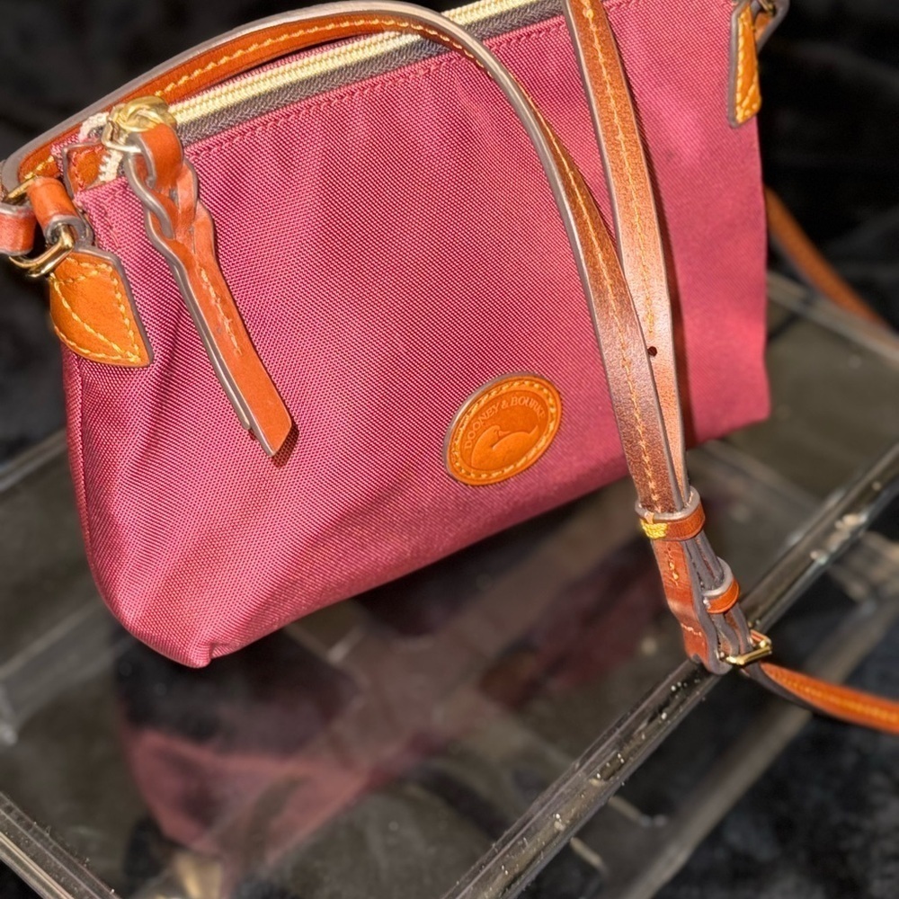 Dooney & Bourke Maroon Crossbody Bag - Picture 10 of 16